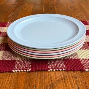 Set of 6 Vintage Prolon Ware Dinner Plates